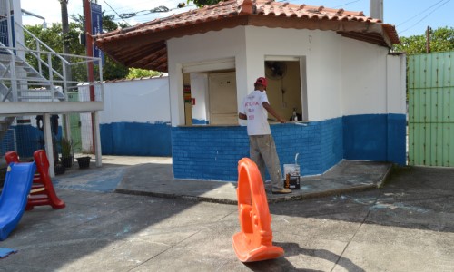 Obras na Creche Cacilda, em Porto Real, estão em fase de conclusão